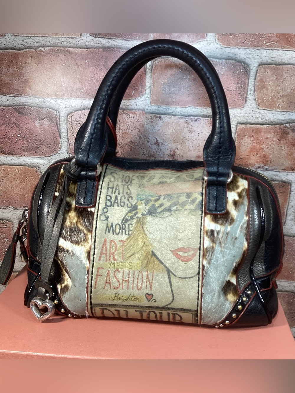 Brighton KiKi Fashionista Mini Satchel purse handbag